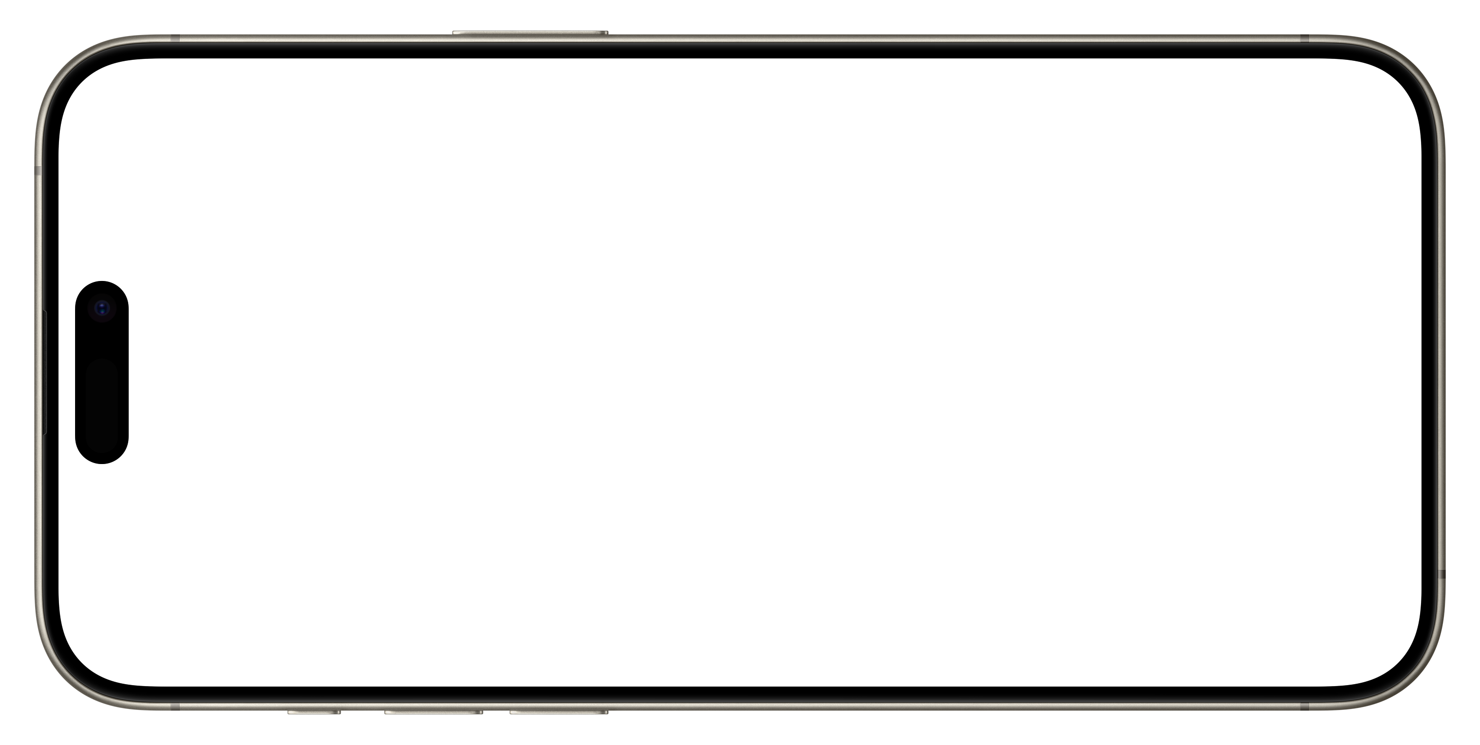 an iPhone device bezel, framing the example app screen